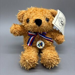 Beverly Hills Teddy Bear Co. New York 2001 Quarter Commemorative Patriotic Plush